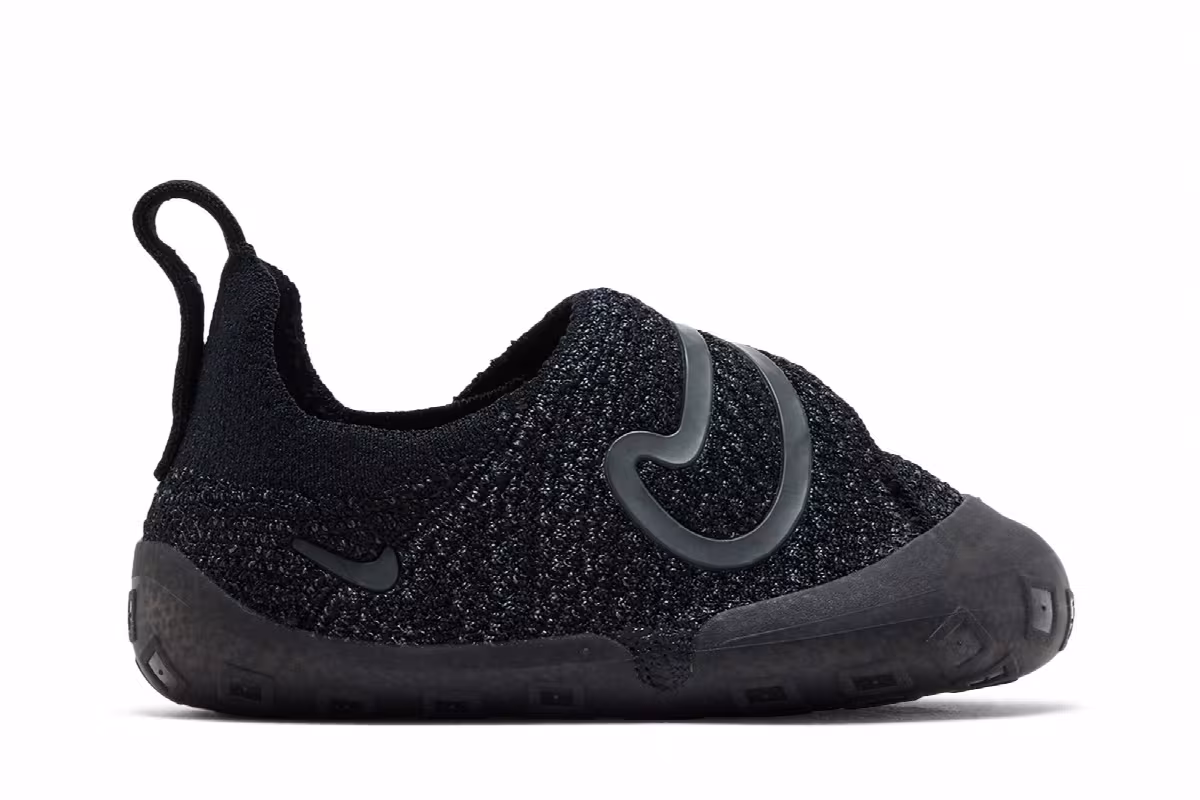 Nike Swoosh 1 TD Black Anthracite, view 2