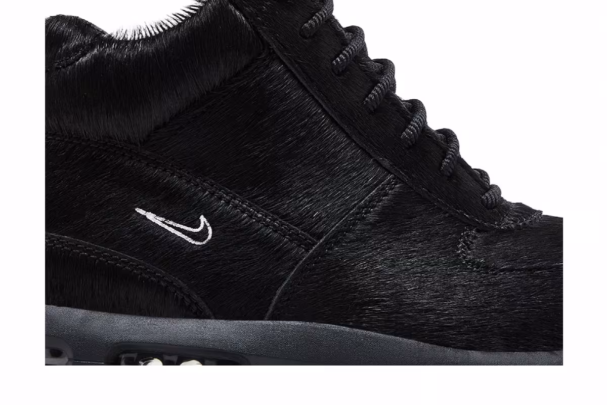 Nike Air Max Goadome Pony Hair Pack - Triple Black, view 3