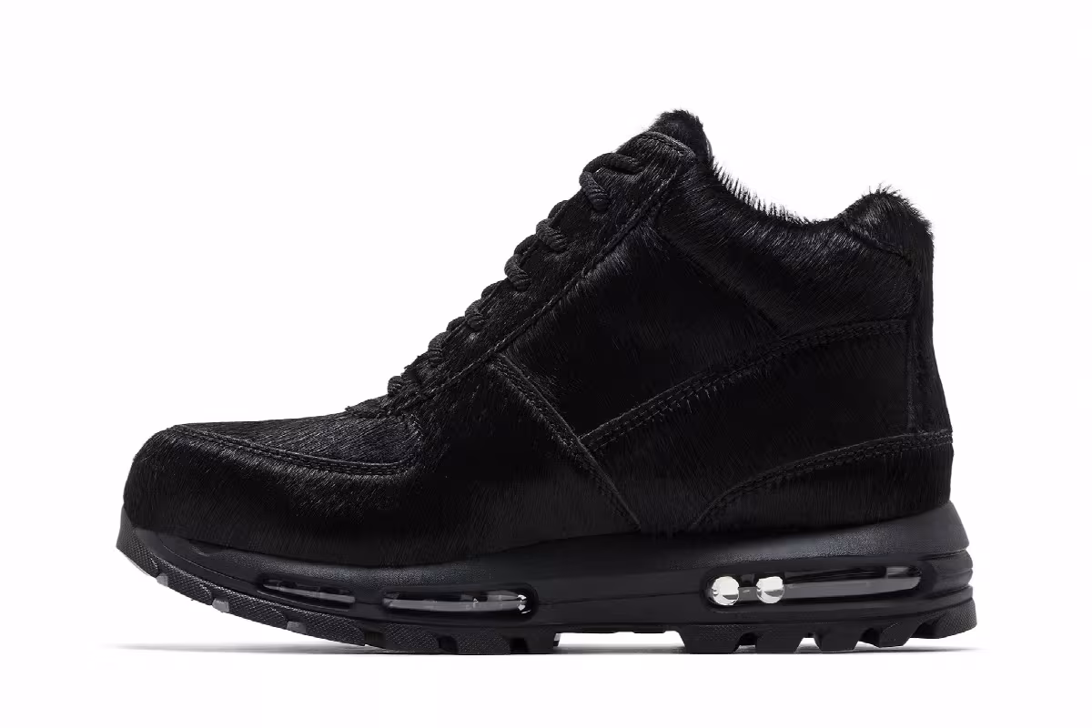 Nike Air Max Goadome Pony Hair Pack - Triple Black, view 4