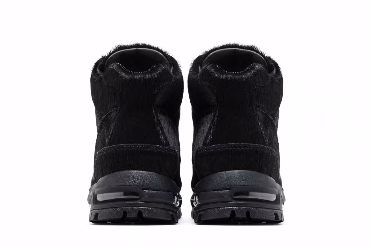 Nike Air Max Goadome Pony Hair Pack - Triple Black, view 7