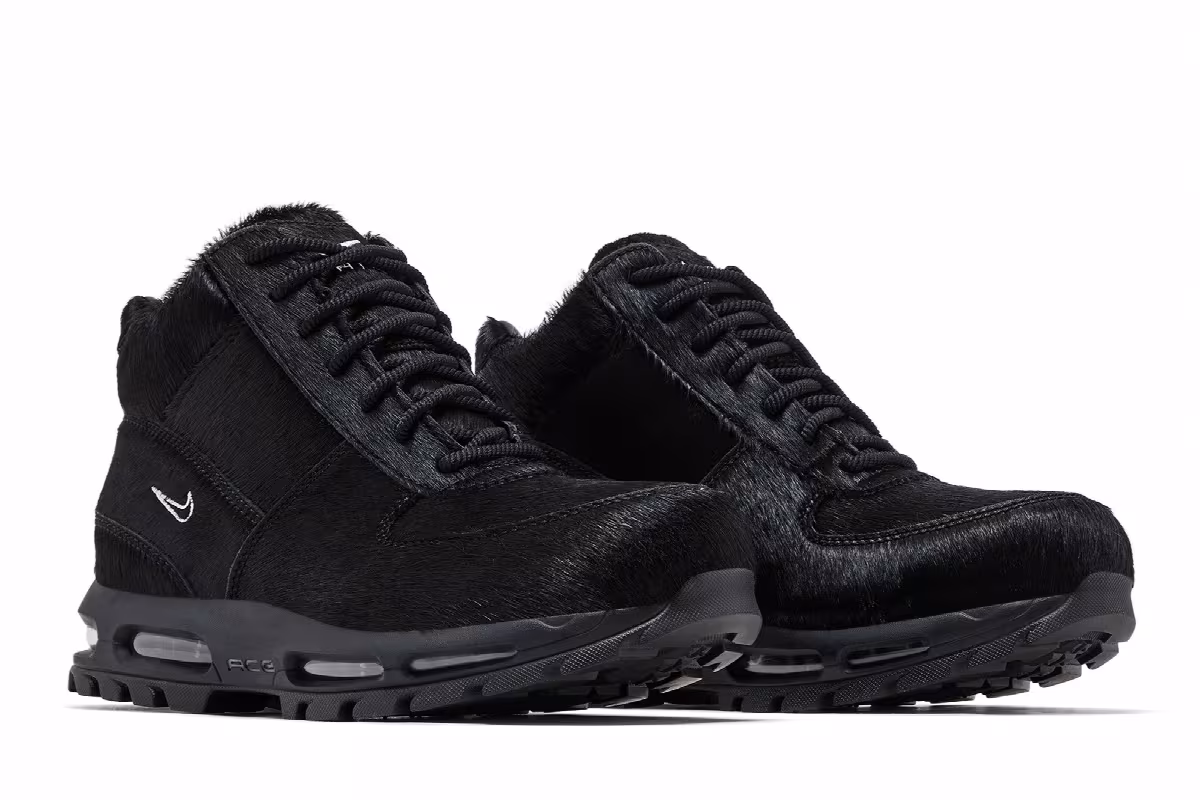 Nike Air Max Goadome Pony Hair Pack - Triple Black, view 9