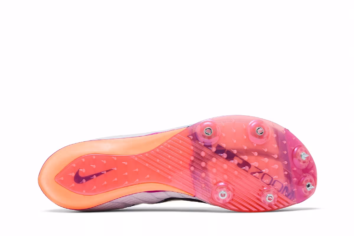 Nike Maxfly 2 White/Bright Crimson/Hyper Turquoise/Obsidian, view 5
