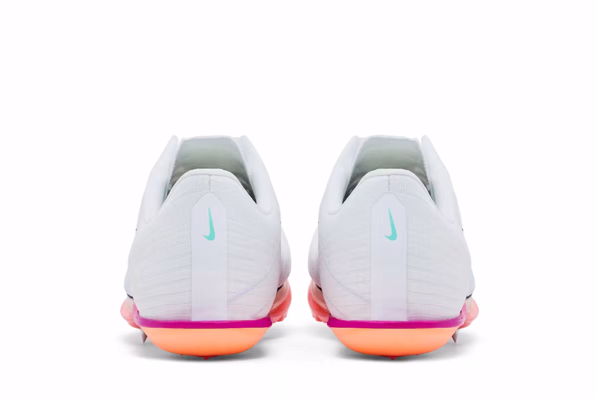 Nike Maxfly 2 White/Bright Crimson/Hyper Turquoise/Obsidian, view 7