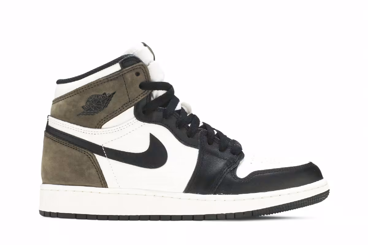Air Jordan 1 High OG GS Dark Mocha, view 2