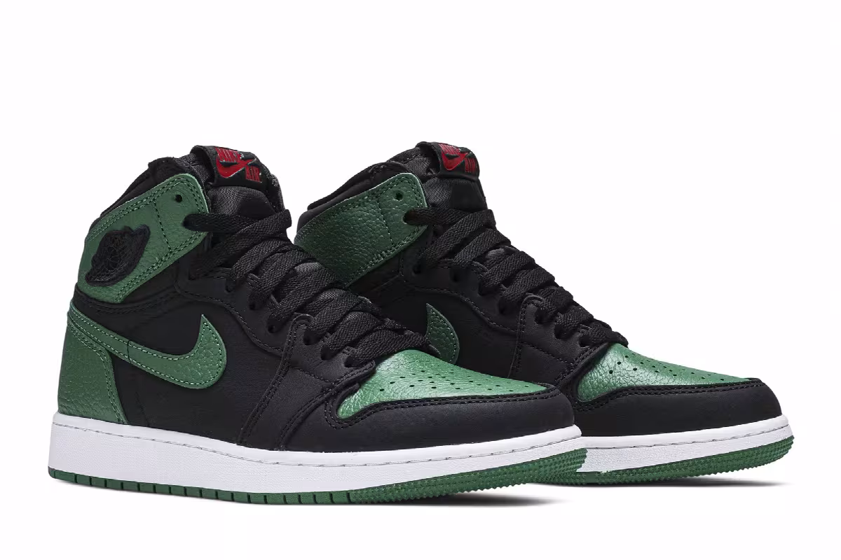 Air Jordan 1 High OG GS Pine Green 2.0, view 9