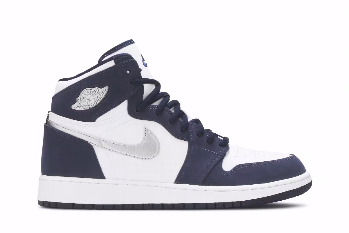 Air Jordan 1 High CO.JP GS Midnight Navy 2020, view 2