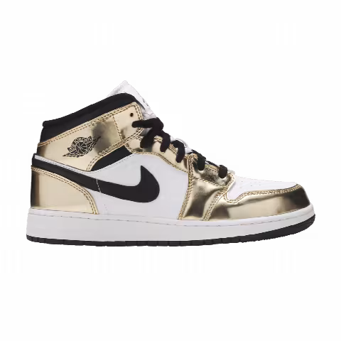 Air Jordan 1 Mid SE GS 'Metallic Gold'