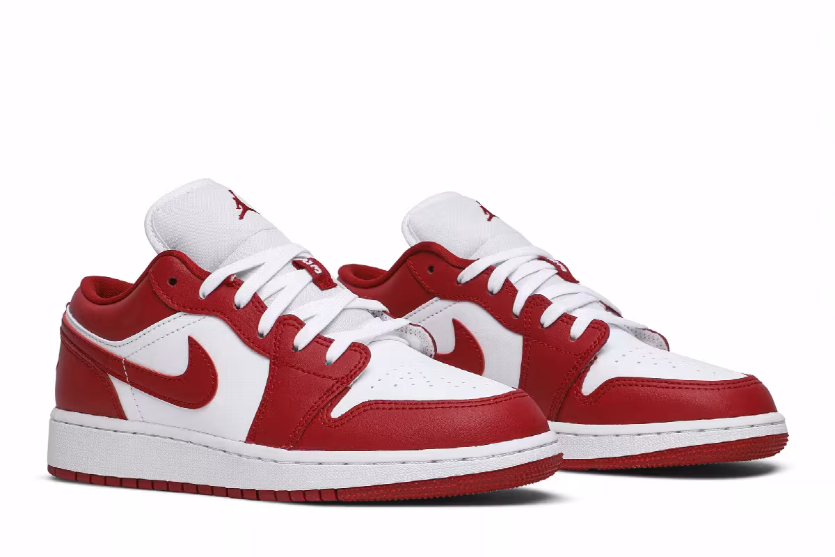 Air Jordan 1 Low GS Gym Red, view 9