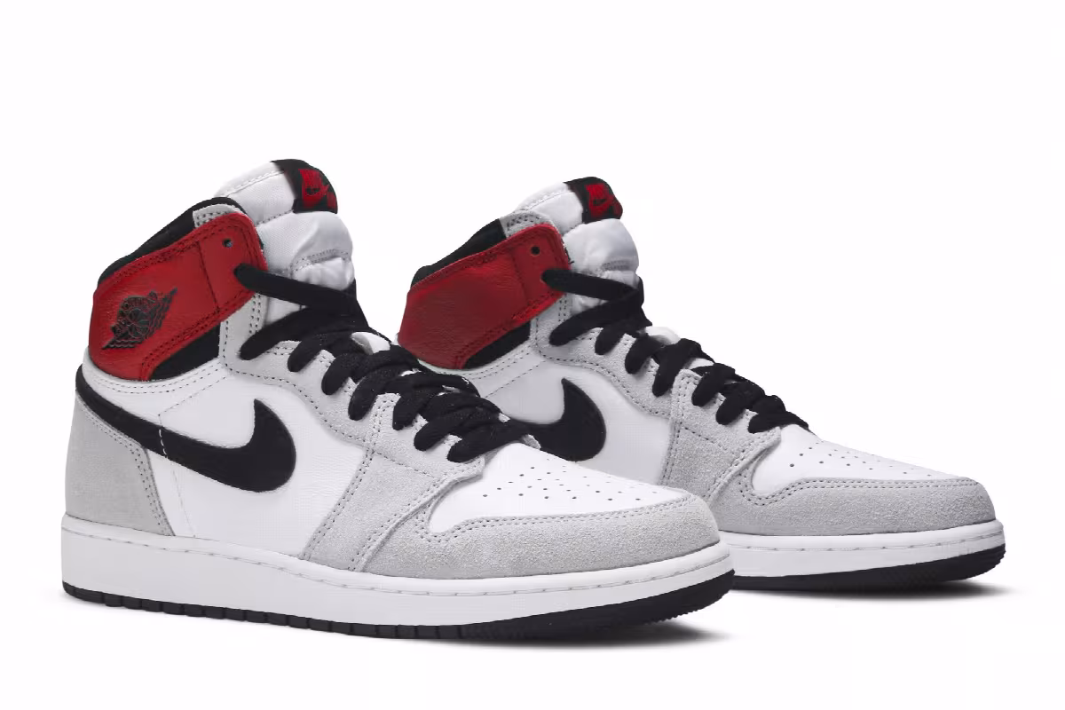Air Jordan 1 High OG GS Smoke Grey, view 9