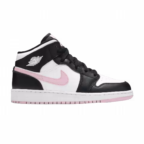 Air Jordan 1 Mid GS 'White Light Arctic Pink'