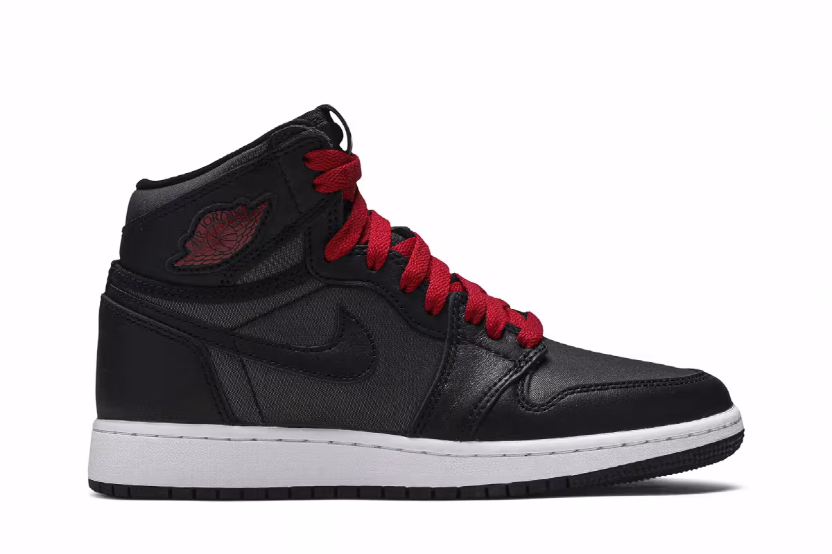 Air Jordan 1 High OG BG Black Gym Red, view 2