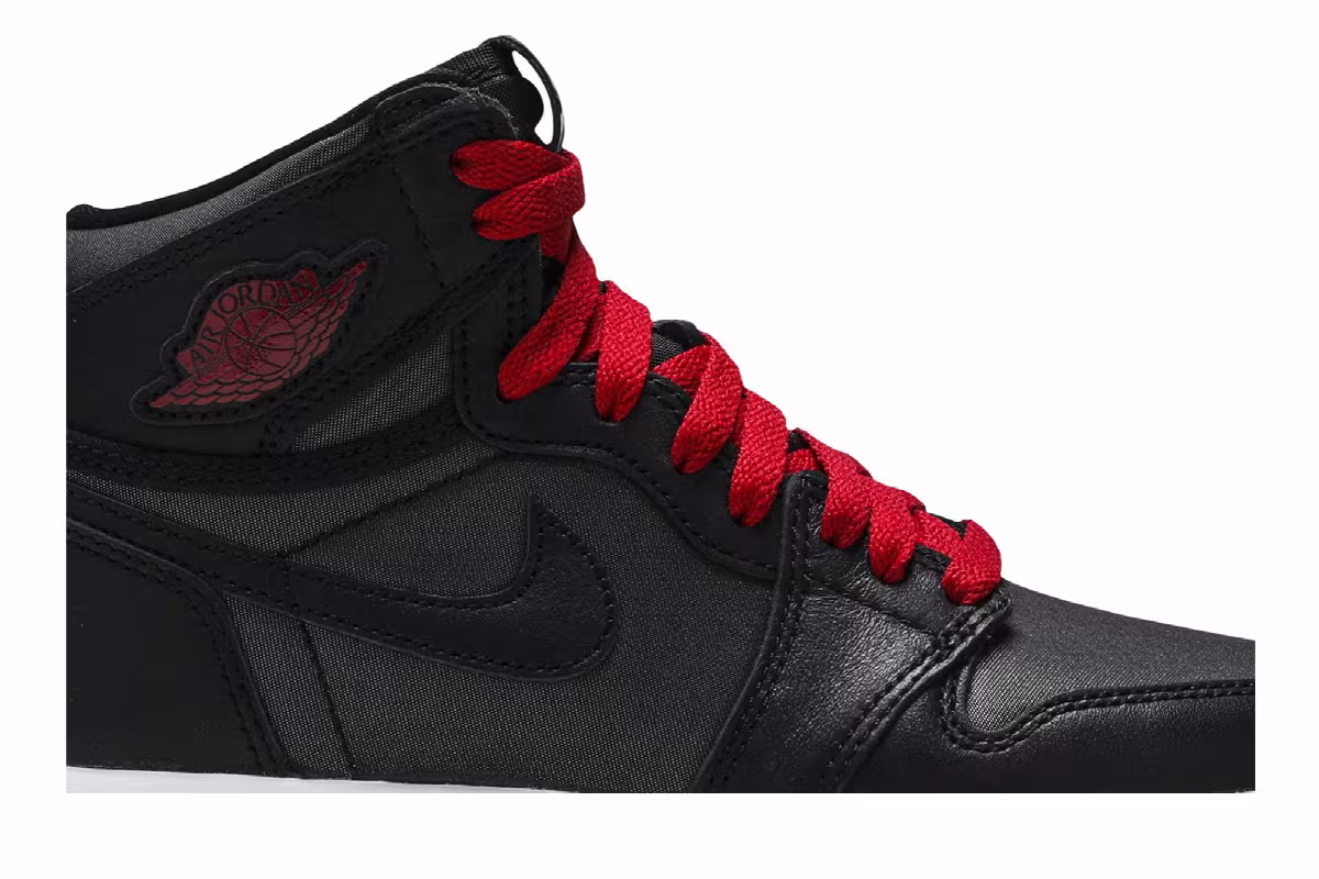 Air Jordan 1 High OG BG Black Gym Red, view 3