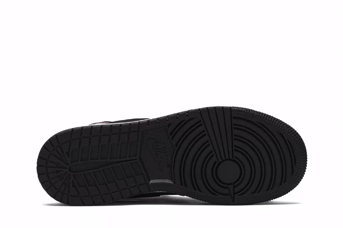 Air Jordan 1 High OG BG Black Gym Red, view 5