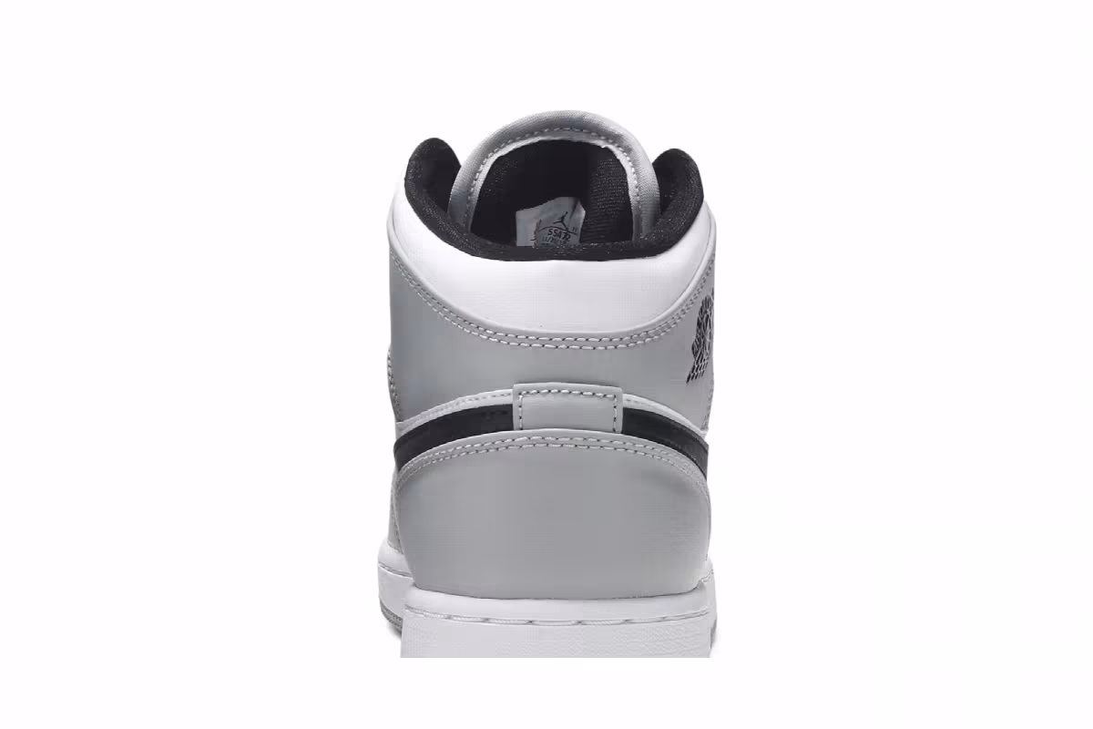 Air Jordan 1 Mid GS Light Smoke Grey, view 8