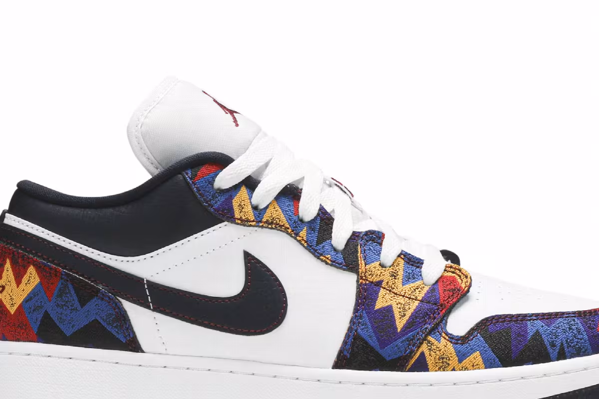 Air Jordan 1 Low SE GS Nothing But Net, view 3