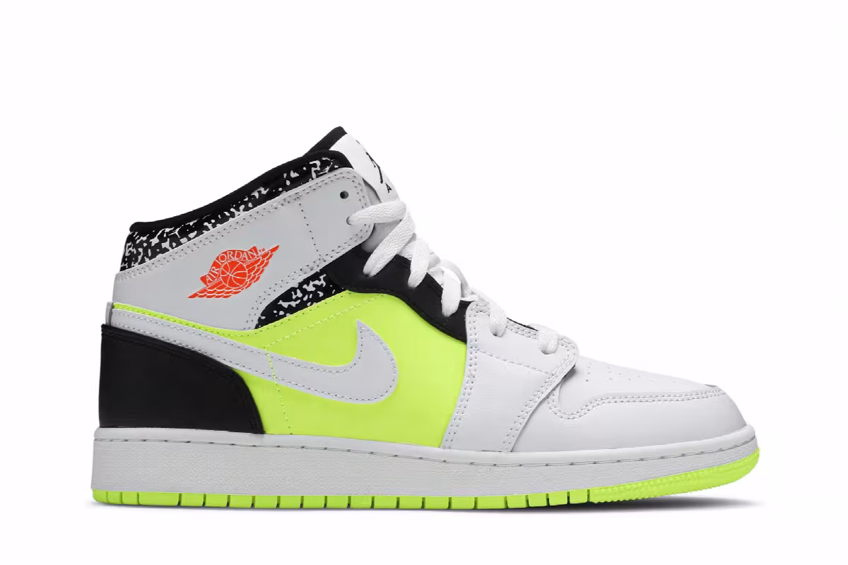 Air Jordan 1 Mid GS Notebook, view 2