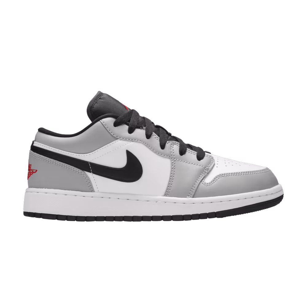 Air Jordan 1 Low GS Light Smoke Grey