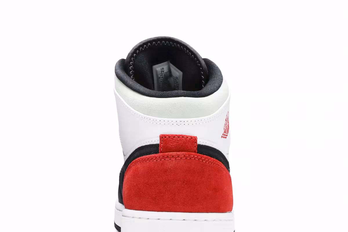 Air Jordan 1 Mid GS Red Mint, view 8