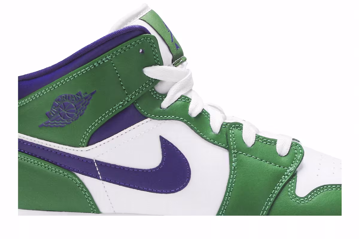 Air Jordan 1 Mid GS Hulk, view 3