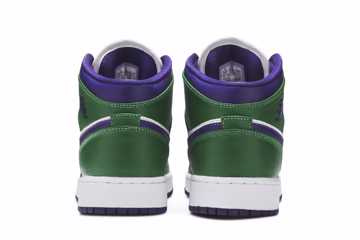 Air Jordan 1 Mid GS Hulk, view 7
