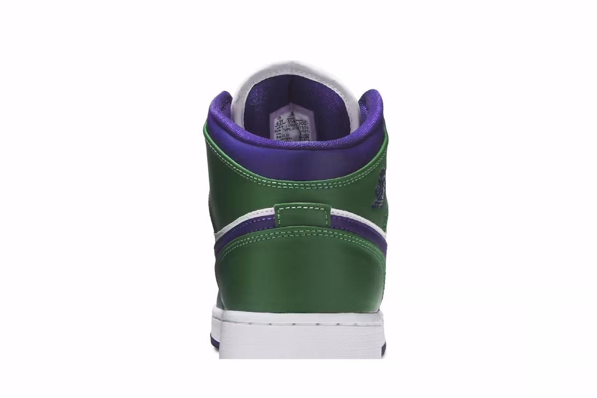 Air Jordan 1 Mid GS Hulk, view 8