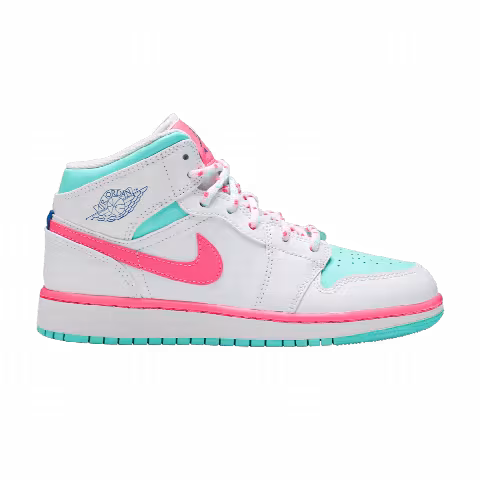 Air Jordan 1 Mid GS 'Digital Pink'