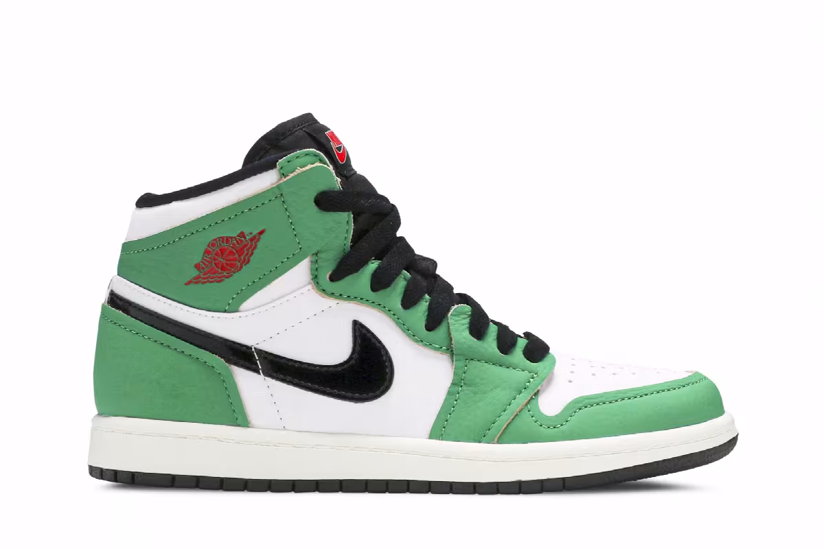 Air Jordan 1 High OG PS Lucky Green, view 2