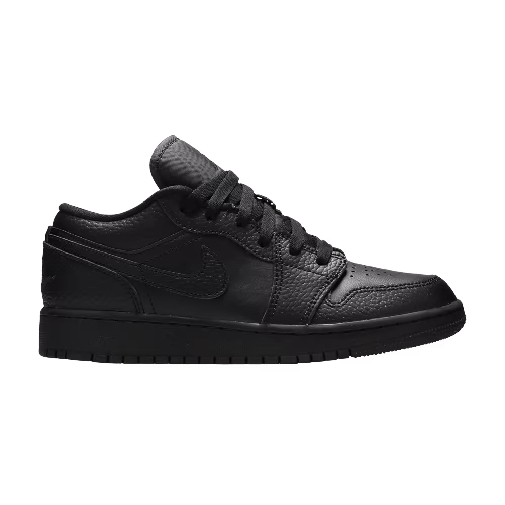 Air Jordan 1 Low GS Triple Black 2020