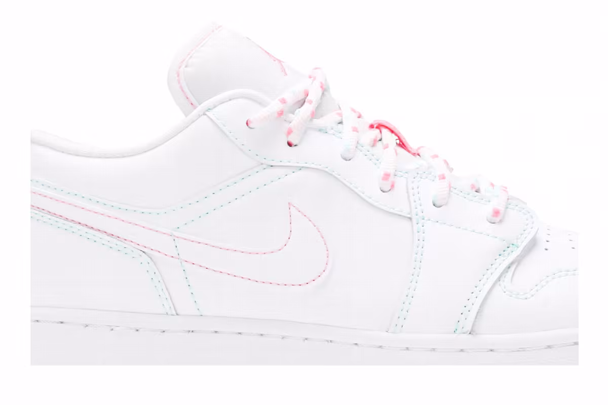 Air Jordan 1 Low GS Aurora Green, view 3