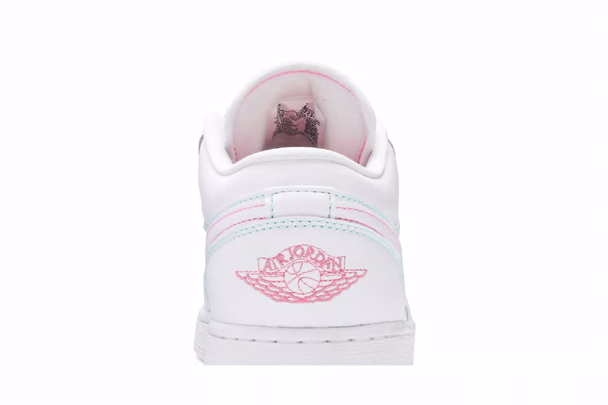 Air Jordan 1 Low GS Aurora Green, view 8
