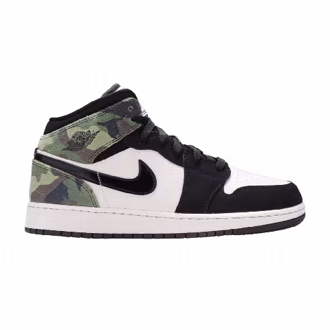 Air Jordan 1 Mid SE GS 'Camo'