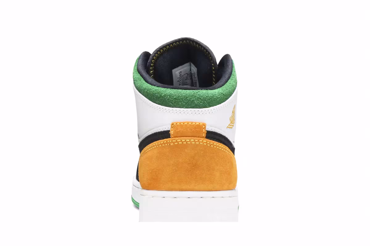 Air Jordan 1 Mid SE GS Oakland, view 8