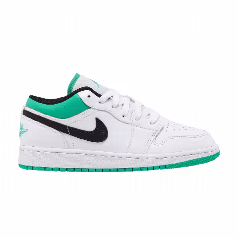 Air Jordan 1 Low GS 'White Lucky Green'