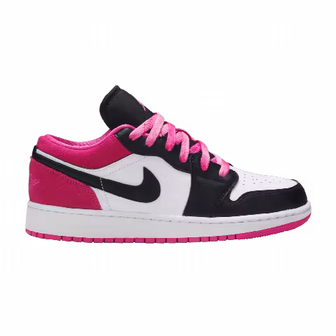Air Jordan 1 Low SE GS 'Black Active Fuchsia'