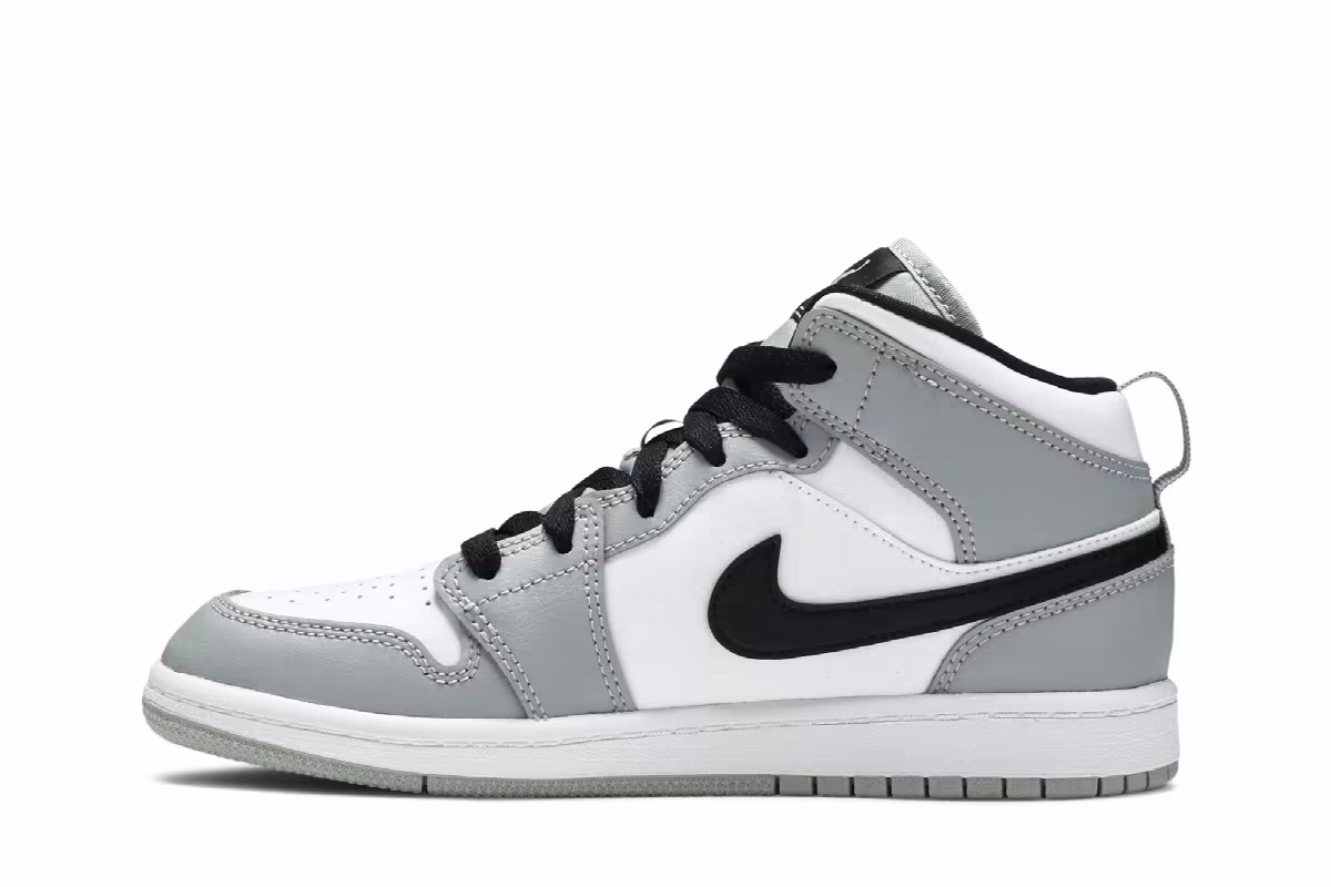 Air Jordan 1 Mid PS Light Smoke Grey, view 4