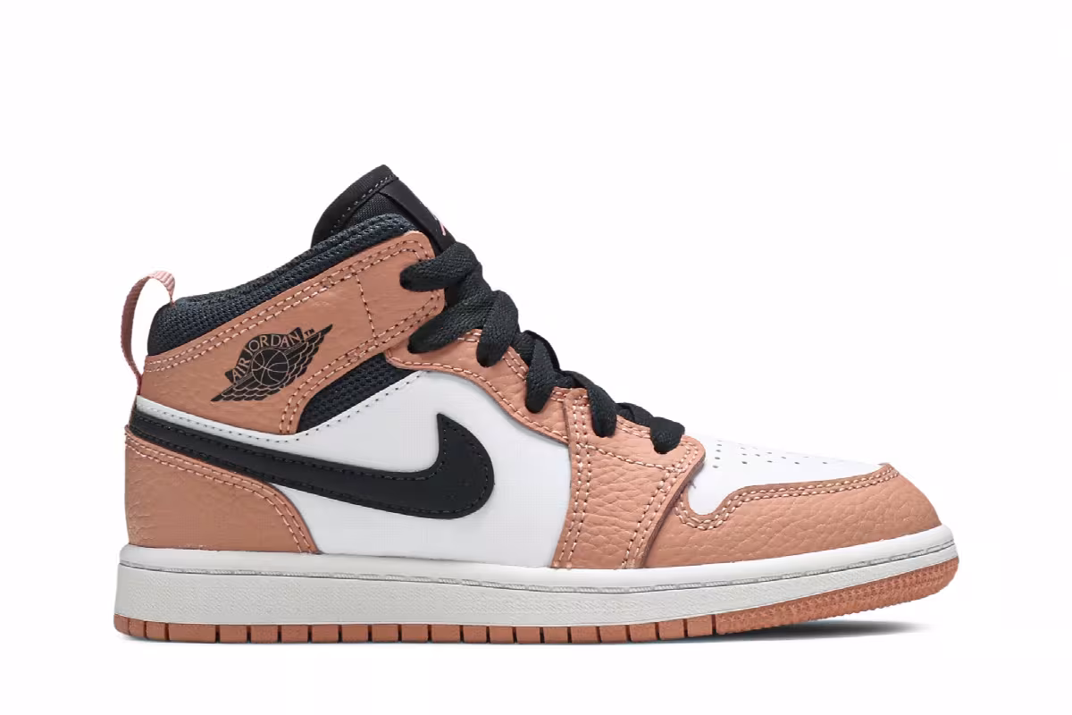 Air Jordan 1 Mid PS Pink Quartz, view 2