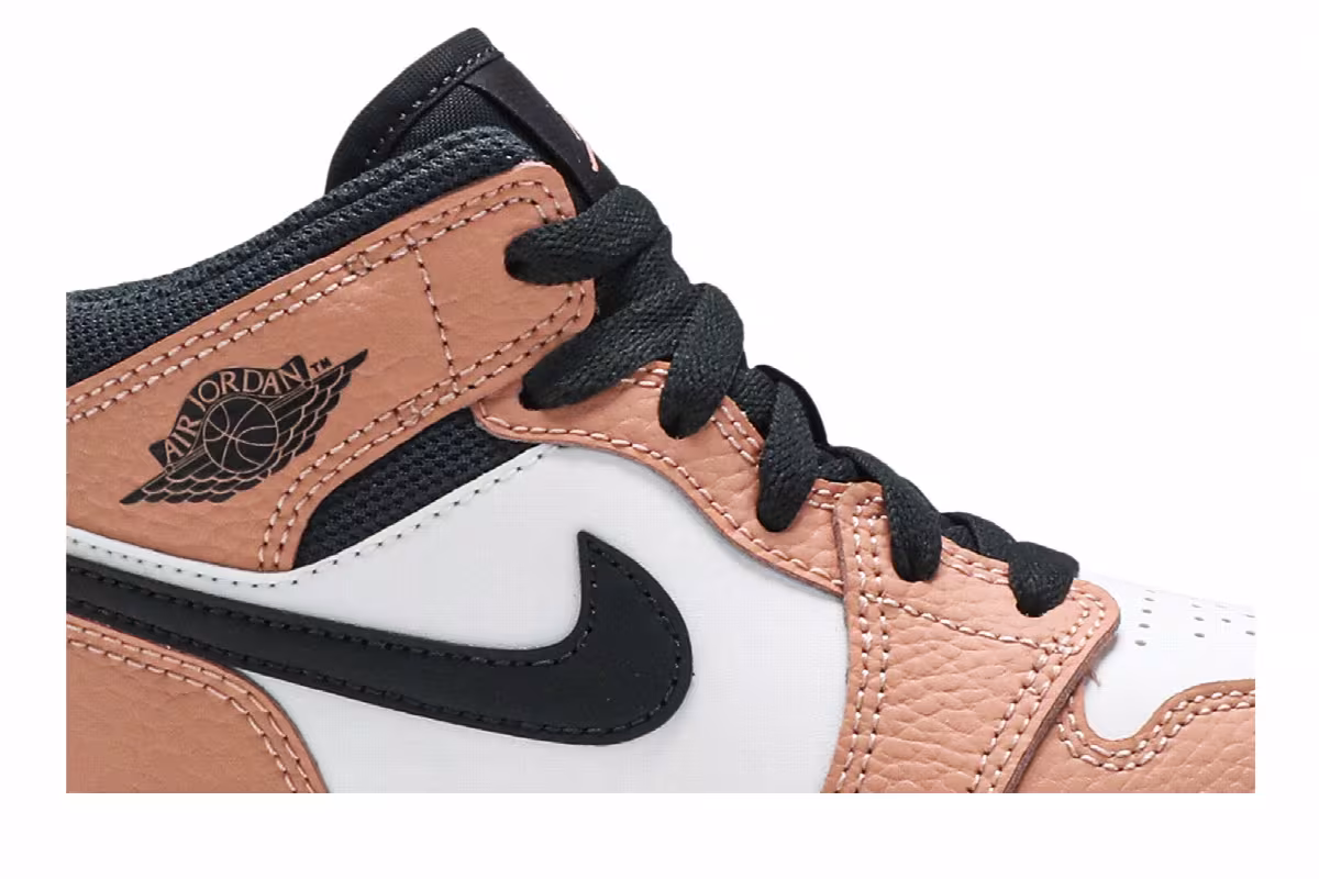 Air Jordan 1 Mid PS Pink Quartz, view 3