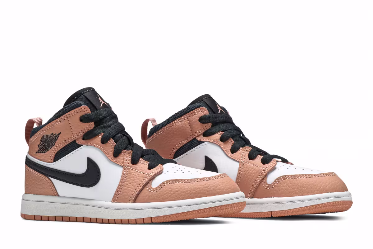 Air Jordan 1 Mid PS Pink Quartz, view 9