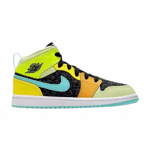 Air Jordan 1 Mid SE PS 'Clover'