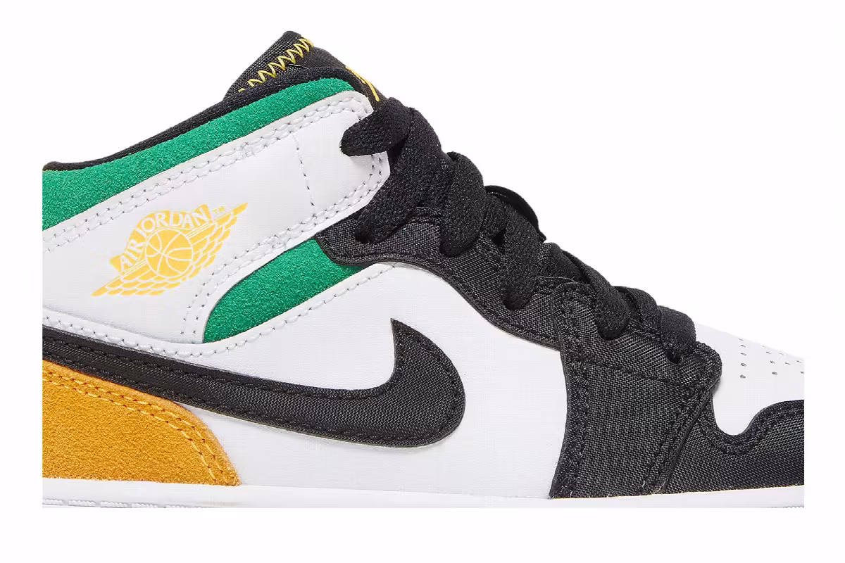 Air Jordan 1 Mid SE PS Oakland, view 3