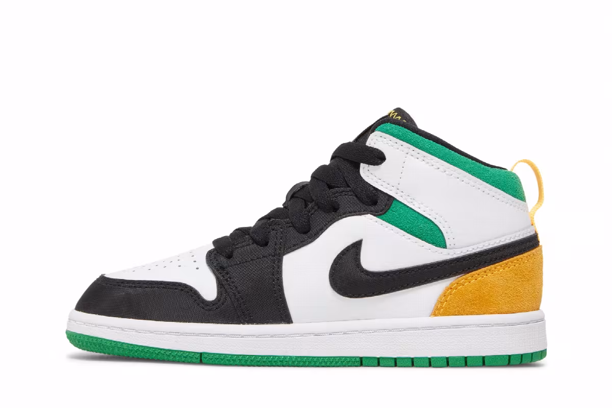 Air Jordan 1 Mid SE PS Oakland, view 4