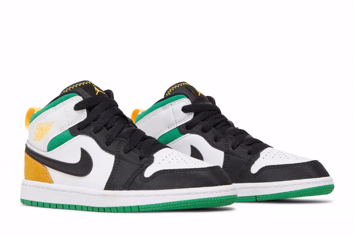 Air Jordan 1 Mid SE PS Oakland, view 9
