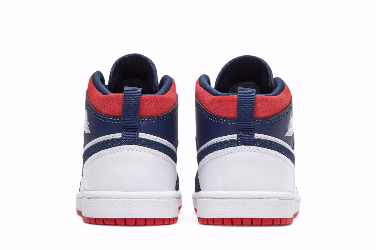 Air Jordan 1 Mid SE PS Olympic, view 7