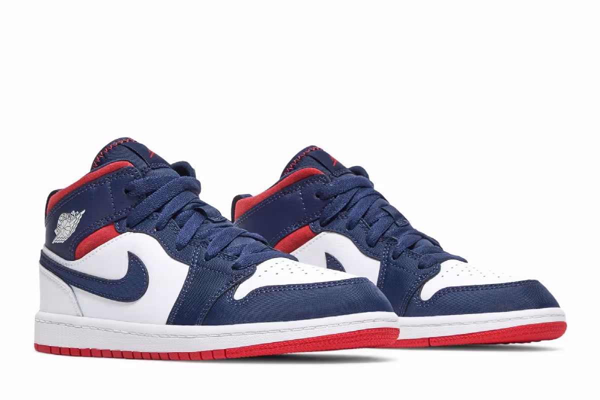Air Jordan 1 Mid SE PS Olympic, view 9