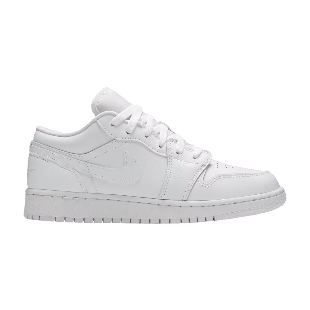 Air Jordan 1 Low GS Triple White
