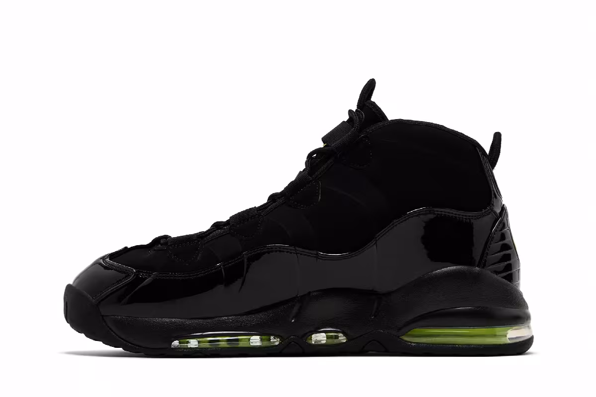Nike Air Max Uptempo Black Volt 2025, view 4