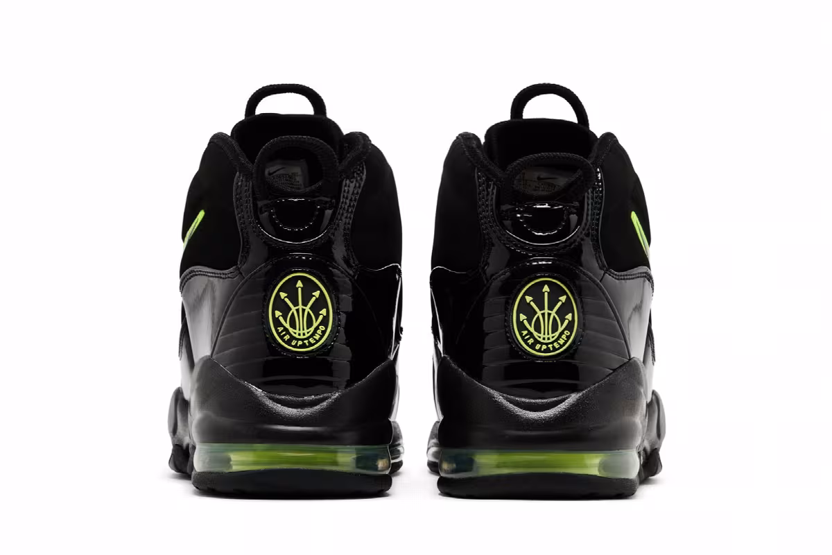 Nike Air Max Uptempo Black Volt 2025, view 7