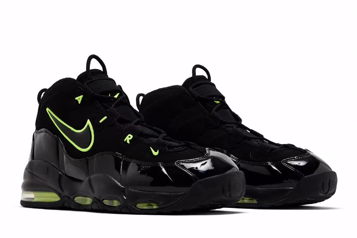 Nike Air Max Uptempo Black Volt 2025, view 9