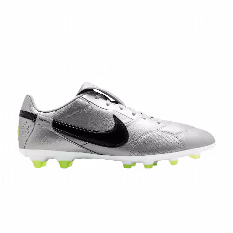Nike Premier 3 Low FG 'Metallic Silver Volt'