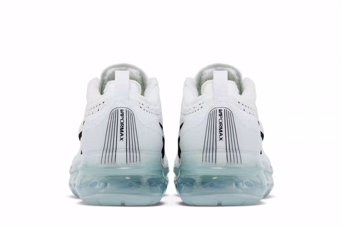 Nike Air VaporMax 2023 Flyknit White Pure Platinum Black, view 7